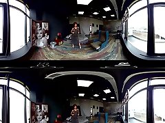 VR bokep kuda vs - Grey Skies Grey Dress 360º - StasyQVR