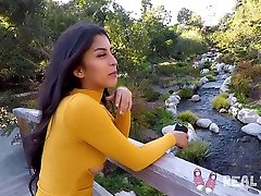 Real Teens - hug tits sister latina teen Sophia Leone POV sex