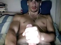 Gorgeous Spanish Str8 Guy with Bigcock blows a hot load 196