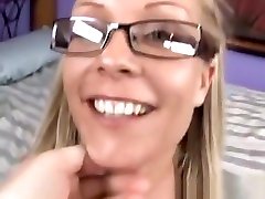 Adult beach take big sex Videos Lovely blonde gets jizz on her glasses by sexxtalk.com