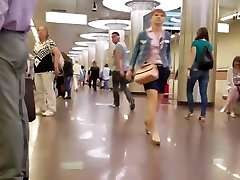 Beautiful russian ass in metro