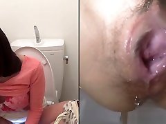 Kinky Asian Pees Upskirt