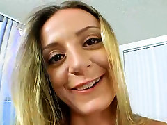 Dishy blonde sweetheart gam and gam K. gets hammered