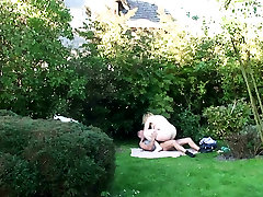 Old busty blonde film tube videos inlaw rides his cock outside