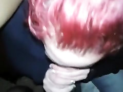 Scottish redhead pierced tongue POV blowjob