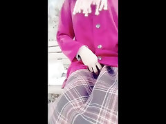 japanese dangerous faster fuckmachine play dildo in the park
