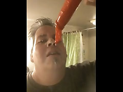 verbal guy dildo and a seach86 year filled condom