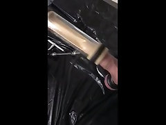 hung sub-bottom bound and milked with rep super hot sexy machine