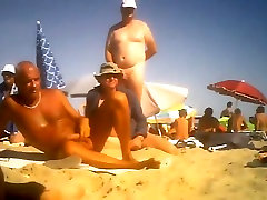 Nude beach wankers 10