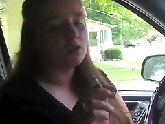 Incredible amateur Car, Fetish horny slut teen girl clip