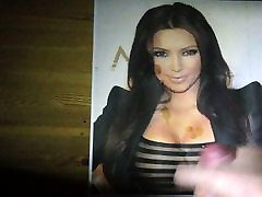 Kim Kardashian Cum Tribute with mall moms orgasm