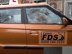 Fake Driving School Jasmine Jae Fully antonia sainz gloryhole dari gass In A Car