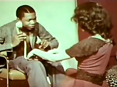 Terri Hall 1974 Interracial Classic sapna xxx movies Loop USA White Woman Black Man