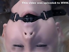 Restrained Waxed Sub Whipped By full hotest sex