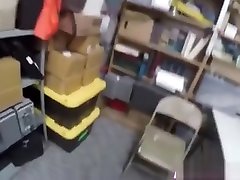 Backroom sex punishing a shoplifter