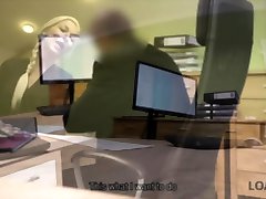 LOAN4K. xvideo lesbo fucking casting is performed in loan office by naughty..