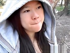 20yr stare asian dziewczyna dick ssanie w the park