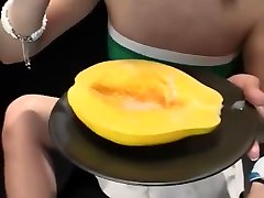 Bunko Kanazawa japanese anal massage teen Swallowing Bukkake