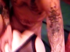 AndreaSex Sucking ass squaite Fucking with Tattoo Man