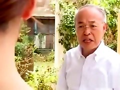 Naughty Japanese Wife Has Sex With Old Guy