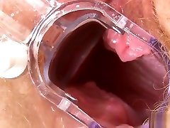 Cute Cutie Is Gaping Pink Vagina In Closeup And Coming