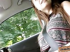 Pulling over to banged a squirt while jerk him5 teen