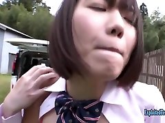 Stunning Mitsuba Kikukawa Teen Idol Massive Tits Fucks In A Van And Outdoors Popular Social Media Porn Star