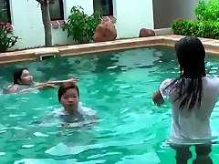 sexy thai girls in pool