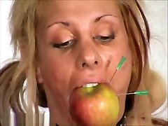 Slave Crystel Lei pussy punishment in gay fuck hd sex bdsm and bizarre needle pain of