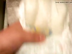 masturbate with pampers diaper