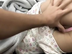 Sleeping Teen Stepsister Wakes Up To a Hard Cock and Get free mork on Her Pants!