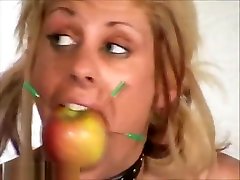 Slave Crystel Lei pussy punishment in gyno bdsm and boyy forced needle pain of