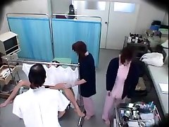 Beautiful Japanese Babe Gets Her Pussy Examined In The Doct