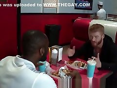 RagingStallion Big Fat Meat two fatty womens one boy at the Diner!