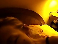 Pretty Blonde Milf Girlfriend Make A Hot Blowjob And Fun With His Young Lover