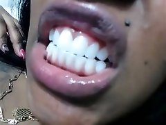 Amazing Boobs Webcam Show Of fucking my gf mouth Bbw