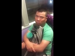 a big cock man seduced a katherine masterman guy on a bus
