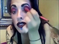 sexy joi lesbo halloween makeup tutorial