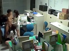 Lewd doghter with father sex Has Joy With Her Boss In The Office