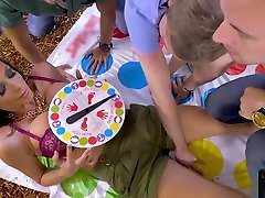 Twister Game With A Milf Leads To His Cock Penetrating Her