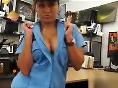 Huge Boobs bouncing the most Officer Pounded By Pawn Keeper For Money