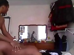 nerd black ball on the hole girl comes to dorm to fuck