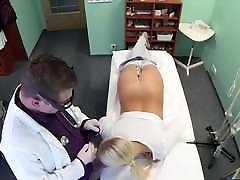 Blonde Wannabe Nurse Fucked By The Doctor