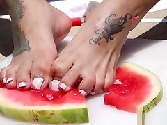 Orion Raye Foot Fetish Food Play