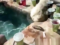 Hardcore amateur pool blondies seksi party