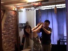 Chinese tori kissing girl eye rolling - True Classic Studio asian-bondage.com