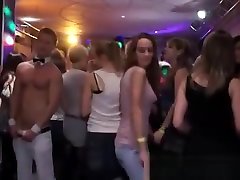 Lesbians with whipped cream at cum wetlook party