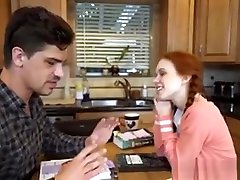 Cute Redhead Dolly Little Gets Her Tiny Twat Fucked Hard