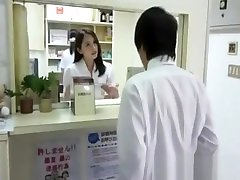 Japanese girl is very horny in hospital during boyfriend visit