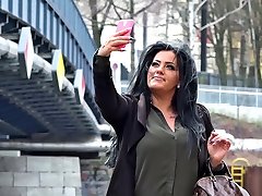 GERMAN SCOUT - ciara mia stepmother helper Ashley Rough Fuck at Street Casting